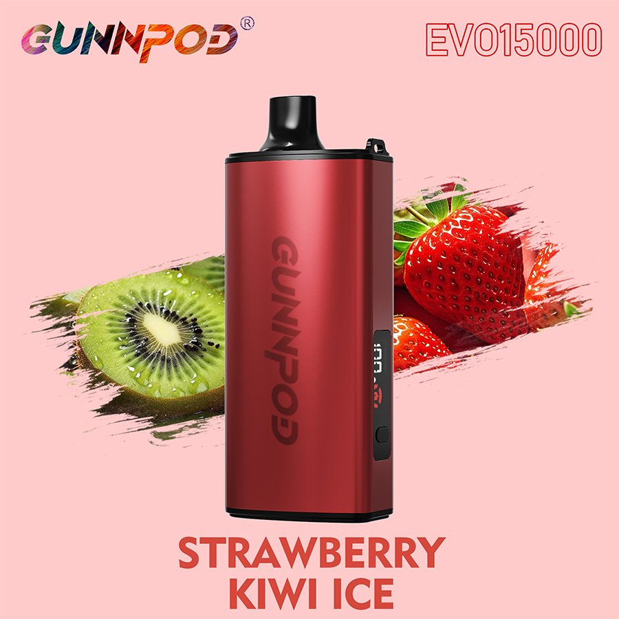 Cheap Price Wholesale Gunnpod Evo 15000 Puffs Vaping Mode Switch Pod Kit 2500mAh Long-Lasting Battery Life Disposable Vape with Smart Screen