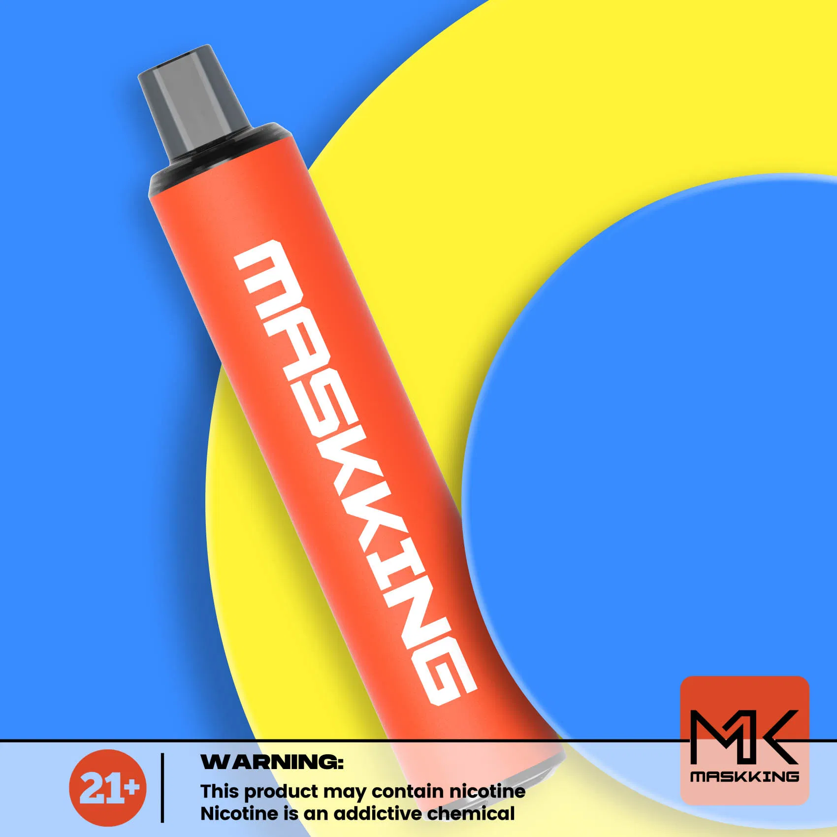 Maskking High. Gt 2500puffs Disposable Portable Vape Environmentally Friendly Intense Flavour New Life New Experience Long Range Battery 2%&5% Nicotine