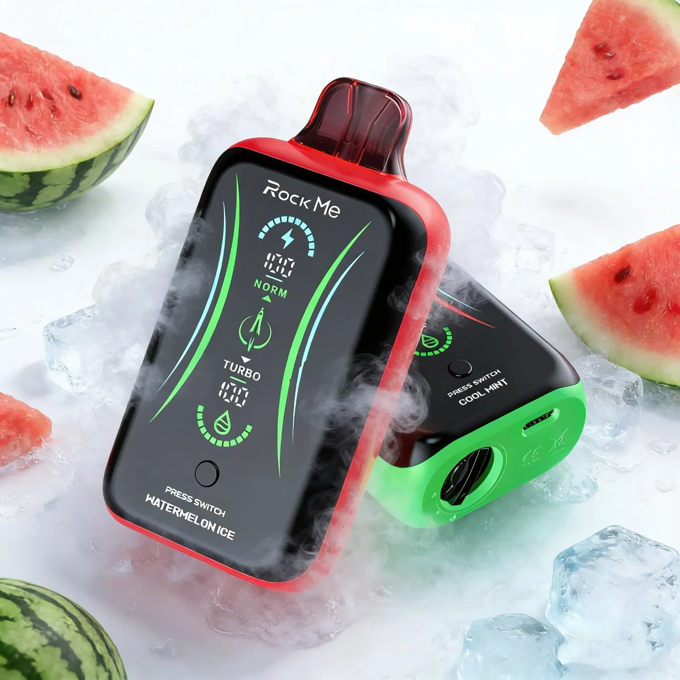 Rockme RM25000 Puffs OEM ODM Amazon Custom Long Battery Life 1.2ohm Turbo Disposable Vape Pen Smoke Vape Wholesale Tornado Vape