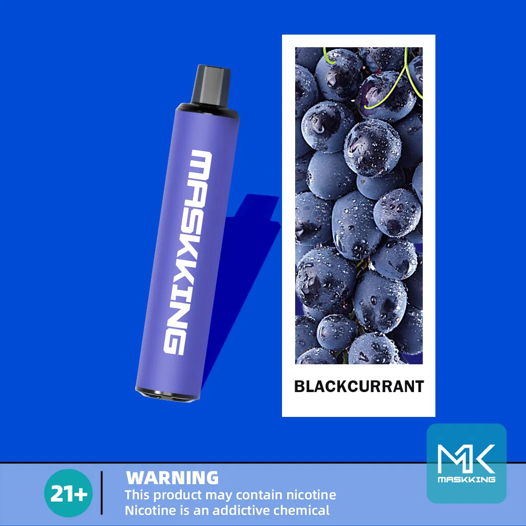 Maskking High. Gt 2500puffs Disposable Portable Vape Environmentally Friendly Intense Flavour New Life New Experience Long Range Battery 2%&5% Nicotine