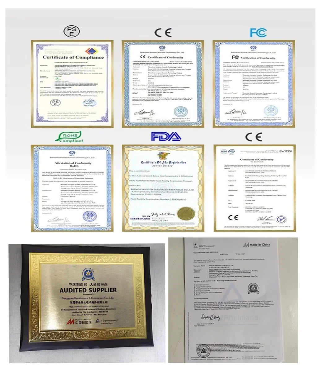 Certifications