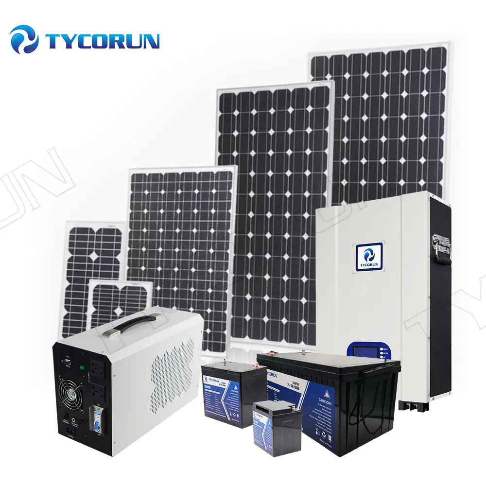 Tycorun 10kw Hybrid Solar Power System and Generator Solar Energy for Power Generation