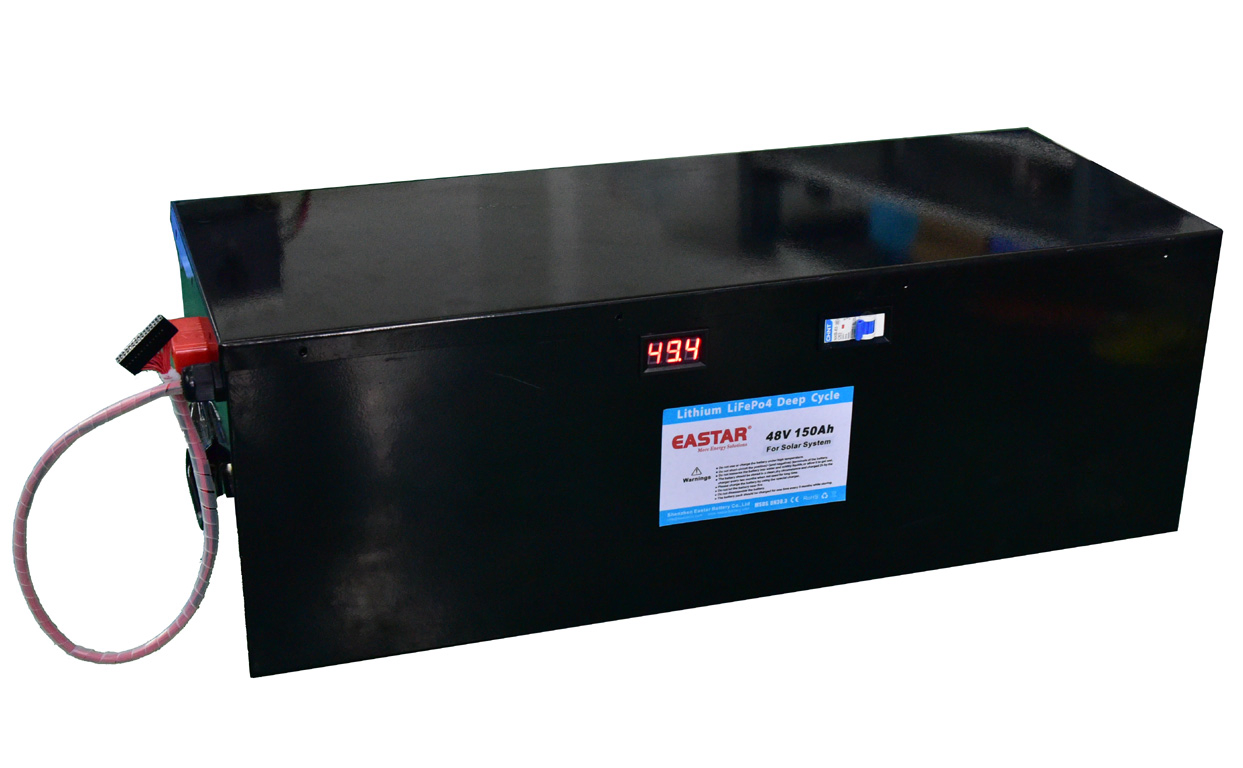 Longer Life LiFePO4 48V Pack Solar Energy Storage Battery 48V 150ah LiFePO4 Battery Pack