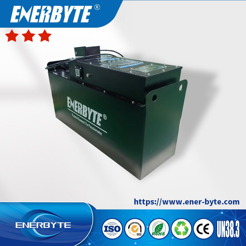Enby 51.2V300ah Load Capacity Electric Forklift Hydraulic Forklift 24V 36V 48V 80V Lithium Battery Optional with CE
