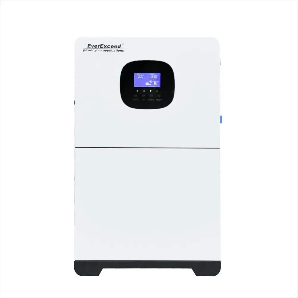 3 Years 6000 Cycles Lithium Battery with Hybrid Inverter Residential Energy Solution Storage System