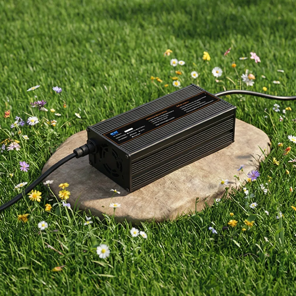 Advanced 1200W Battery Charger IP34 Fast Charging System for Electric Forklifts, Golf Carts, and Cleaning Machines