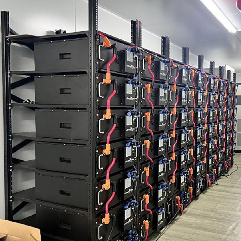 High Voltage DC Lithium-Ion Battery Energy Storage Rack Mounted LiFePO4 Battery System