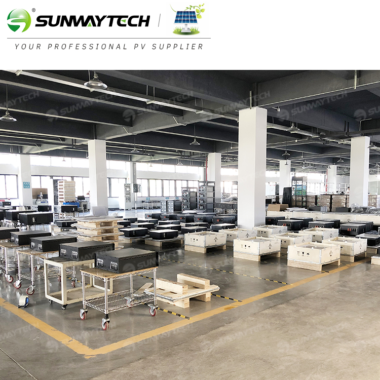 48V 51.2V 106ah Stacked Battery Pack Sunway Lithium Battery 20kwh 30kwh for High Voltage Energy Storage System