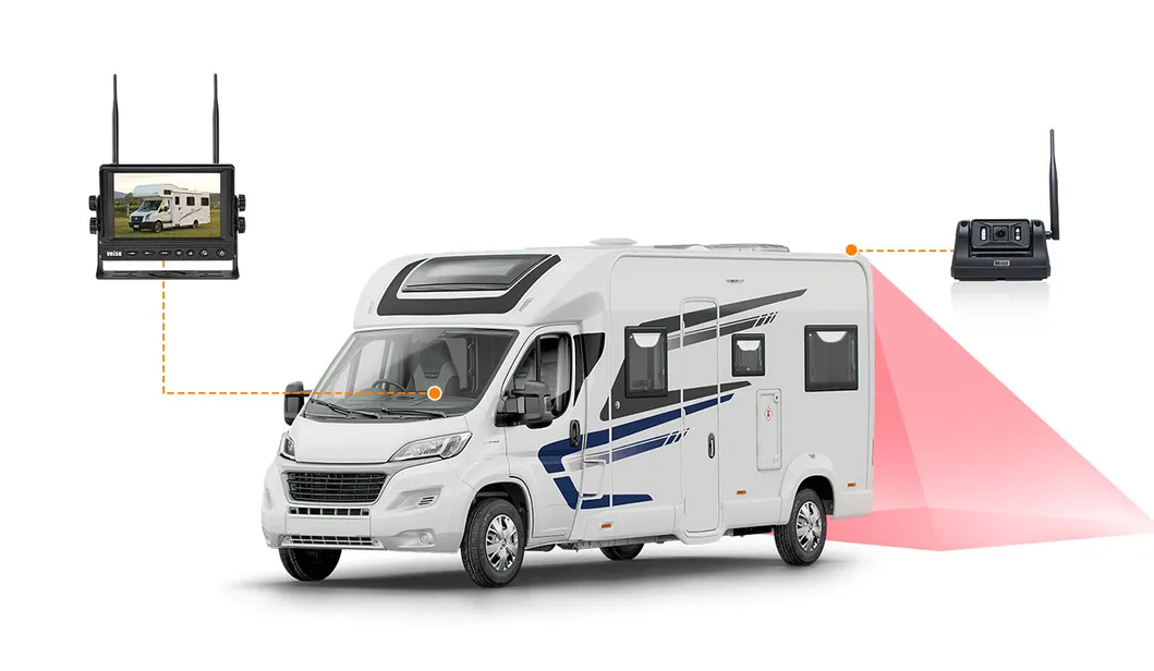 5-Inch 1080P Wireless Reverse Camera System