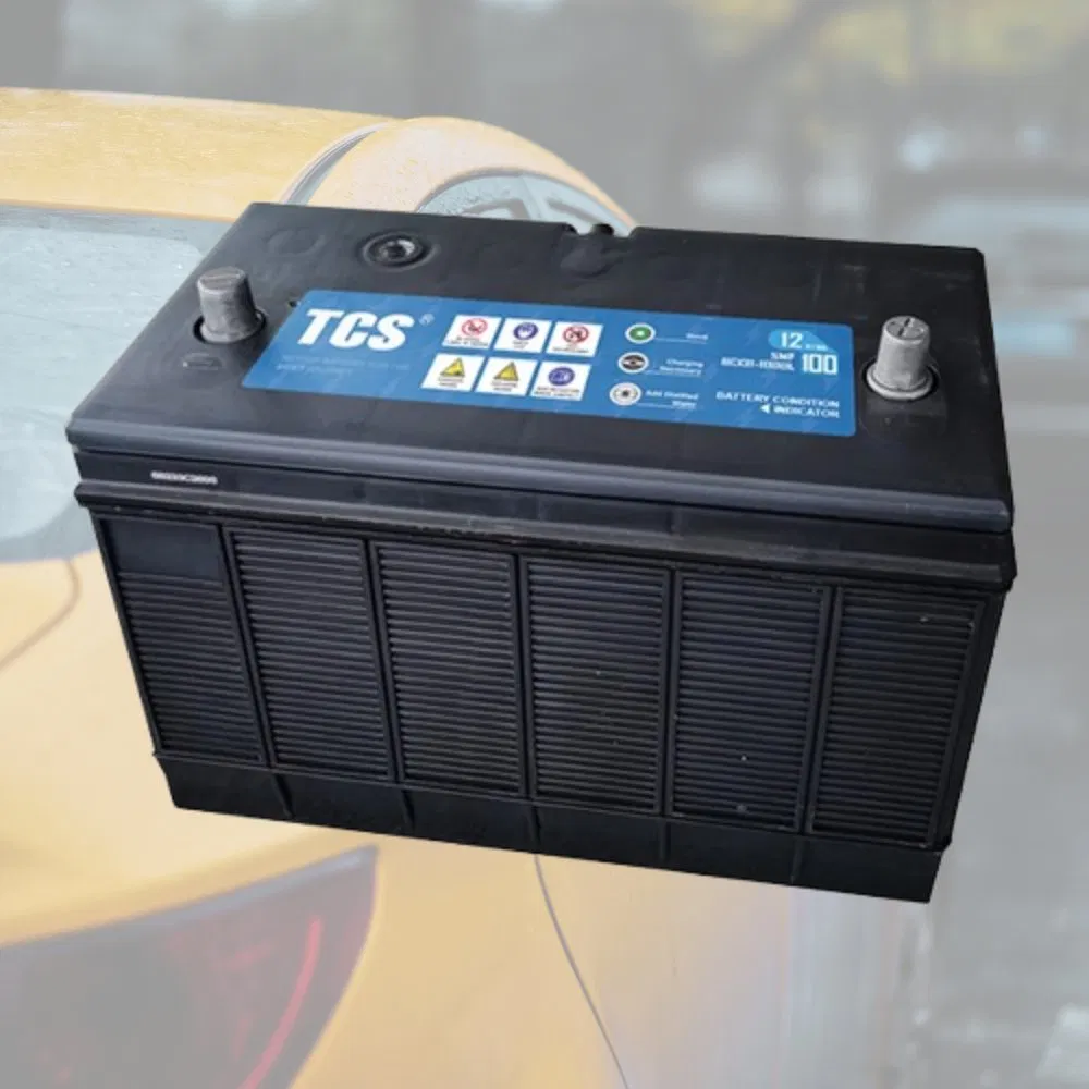 Tcs Bci31-1000L 100ah CCA880 Maintenance Free Forklift Battery Cheap Semi Truck Batteries for Japanese Vehicle (JIS)