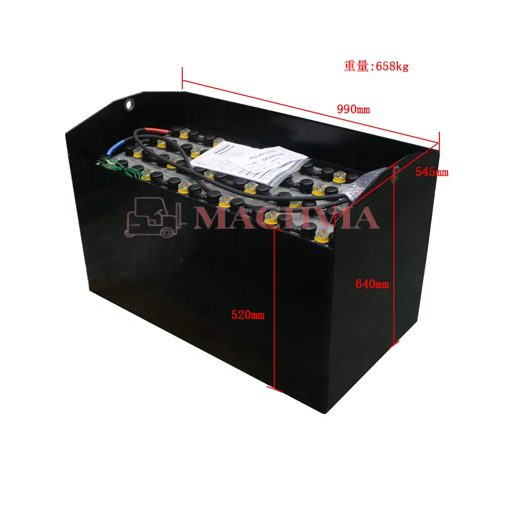 Large Capacity Super Power Battery Pack 48V6pzb390 Toyota 7fbe15