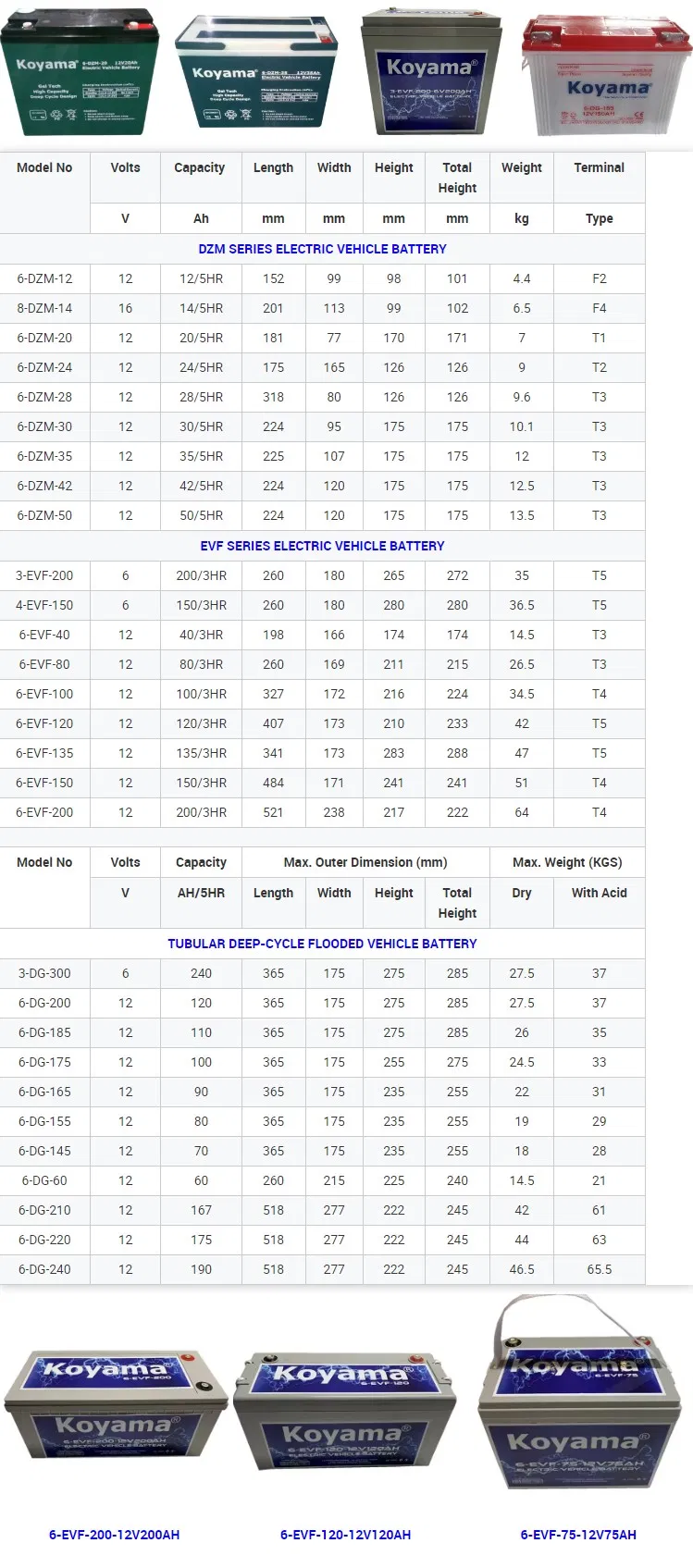 EV Battery Series