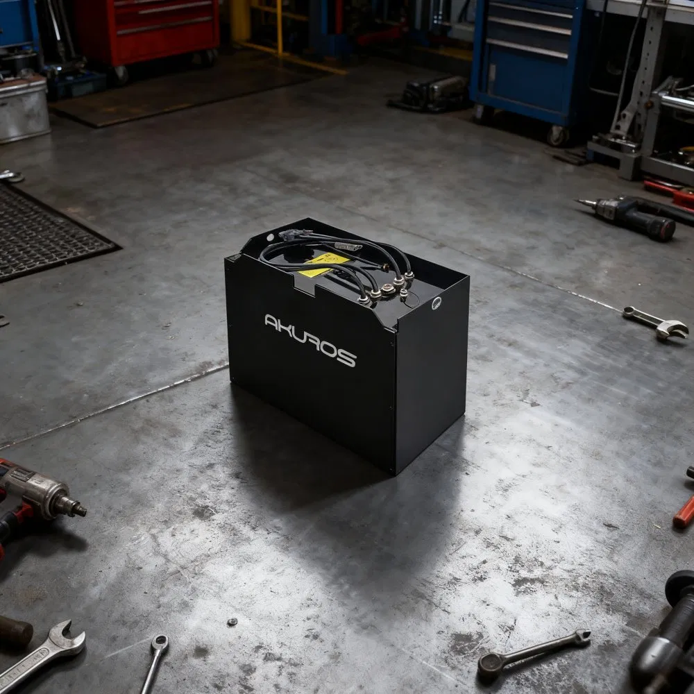 Akuros Forklift Lithium Battery 36V 48V 80V 460ah 628ah Forklift Battery Charger High Capacity LiFePO4 Electric Forklift Batteries for Forklift Applications