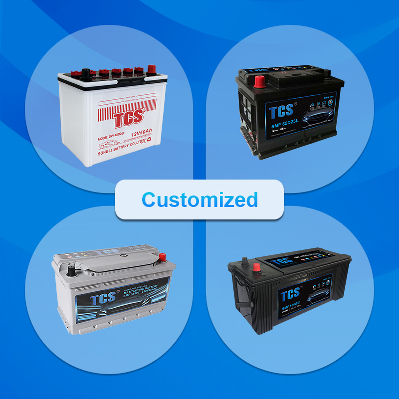 Tcs Bci31-1000L 100ah CCA880 Maintenance Free Forklift Battery Cheap Semi Truck Batteries for Japanese Vehicle (JIS)