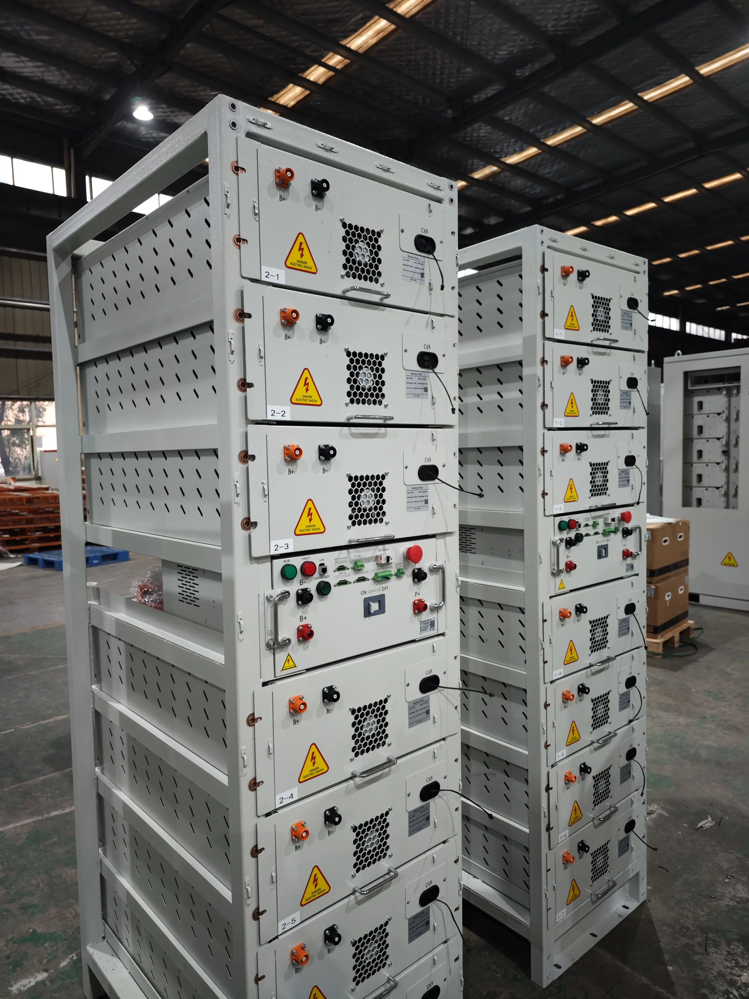 China Industrial LiFePO4 Battery 107kwh Energy Storage System Solutions