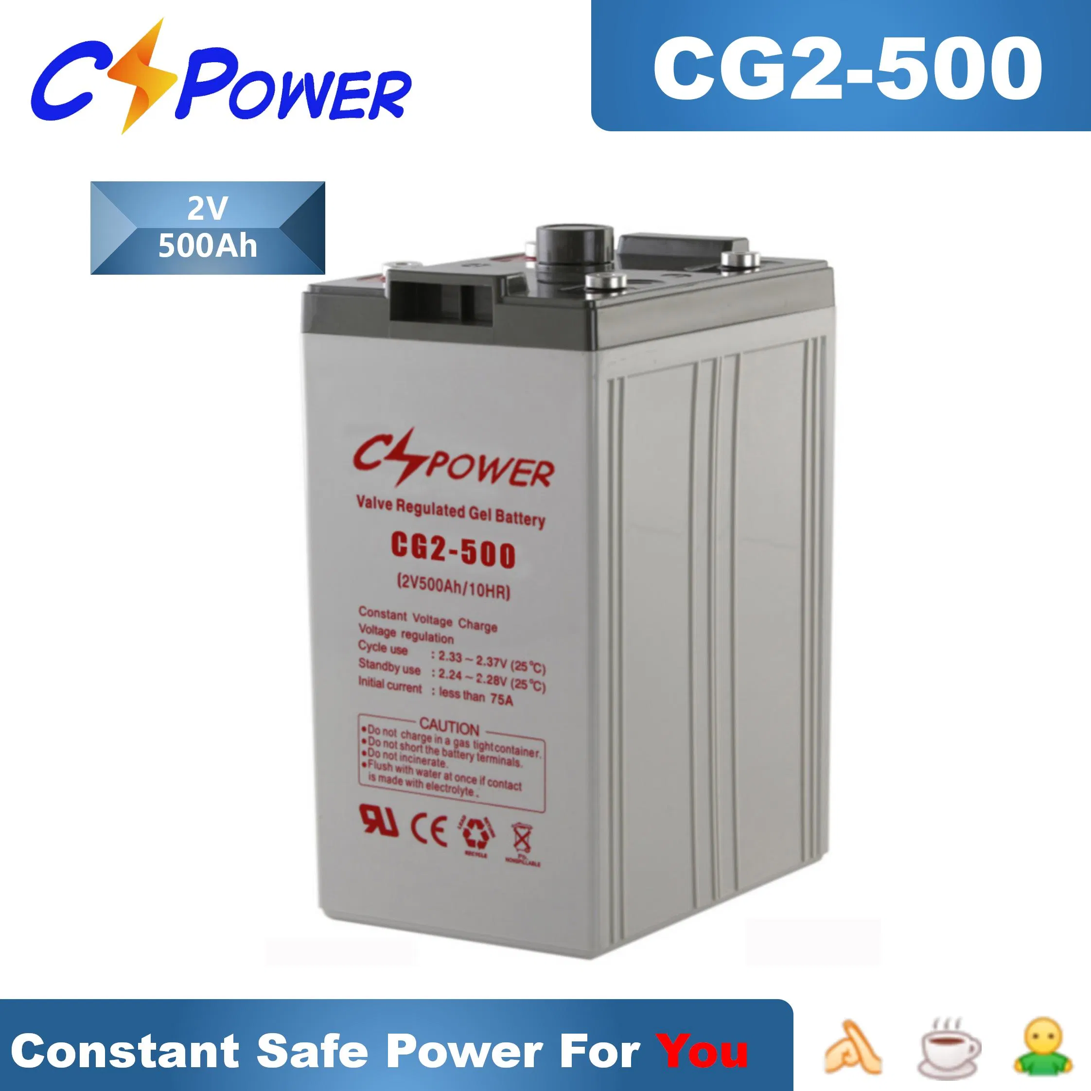 Long Life Gel Battery 6V Forklift Battery Power Tool Maintenance Free