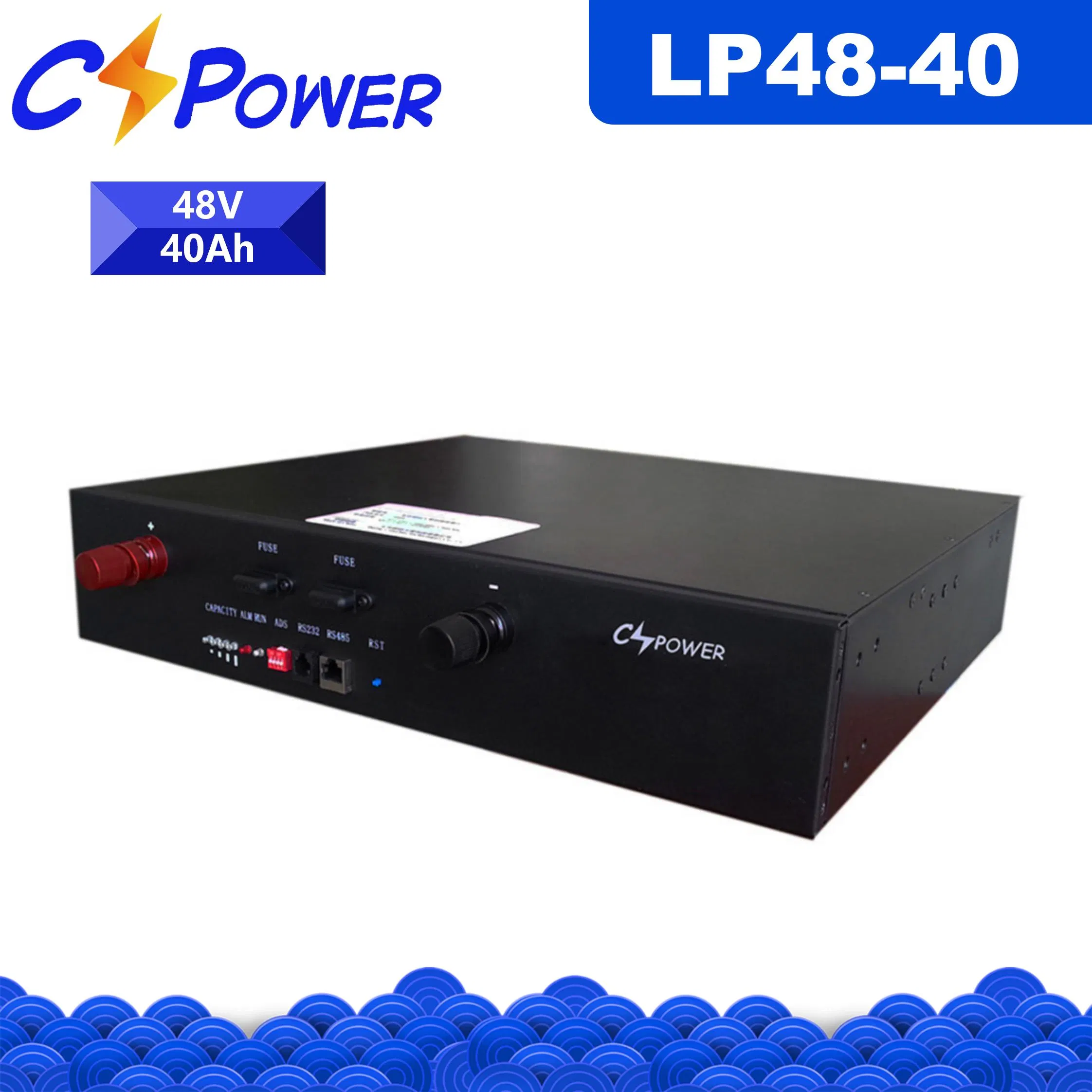 Cspower 48V 40ah Lithium LiFePO4 Battery Pack for Electric Forklift