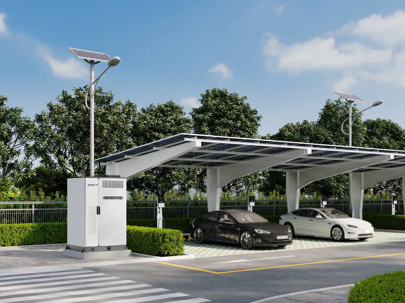 Outdoor Container Battery Industrial Commercial Lithium Ion Battery 215kwh 233kwh Energy Storage System Solar Storage Container Bess System