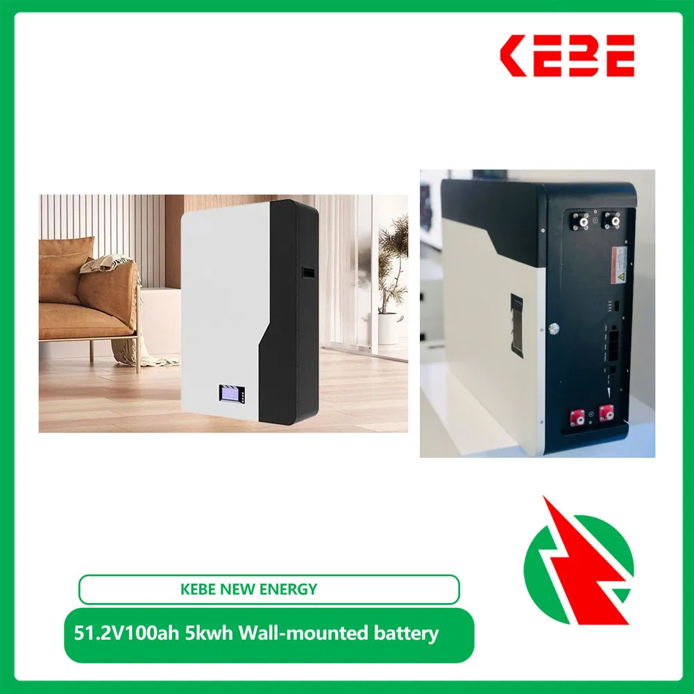 High Capacity 48V 100ah Powerwall 8000 Cycle Life with CE Certificate Solar Energy Storage Lithium Battery Pack,