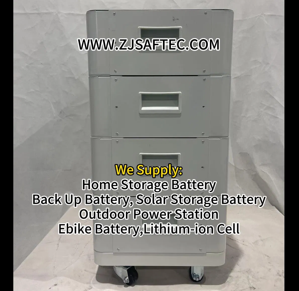 Saftec 48V Home Lithium Battery Stacked Module LiFePO4 High Voltage 96V 52ah Module Modular Lithium Battery Pack