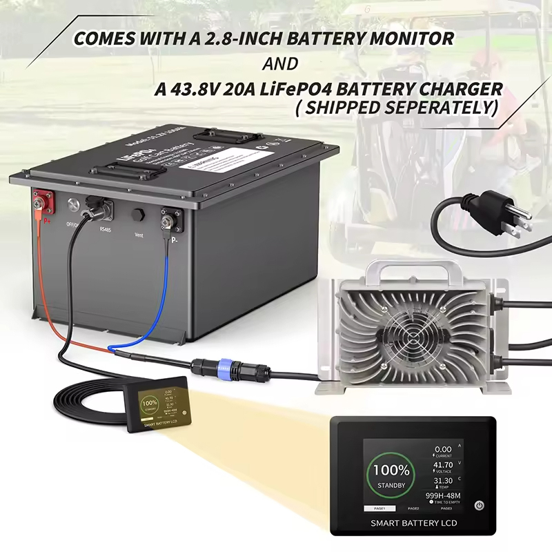 Hot Selling Wholesale 48 Volt Lithium Ion Batterie LiFePO4 Battery 48V 100ah Golf Cart Batteries