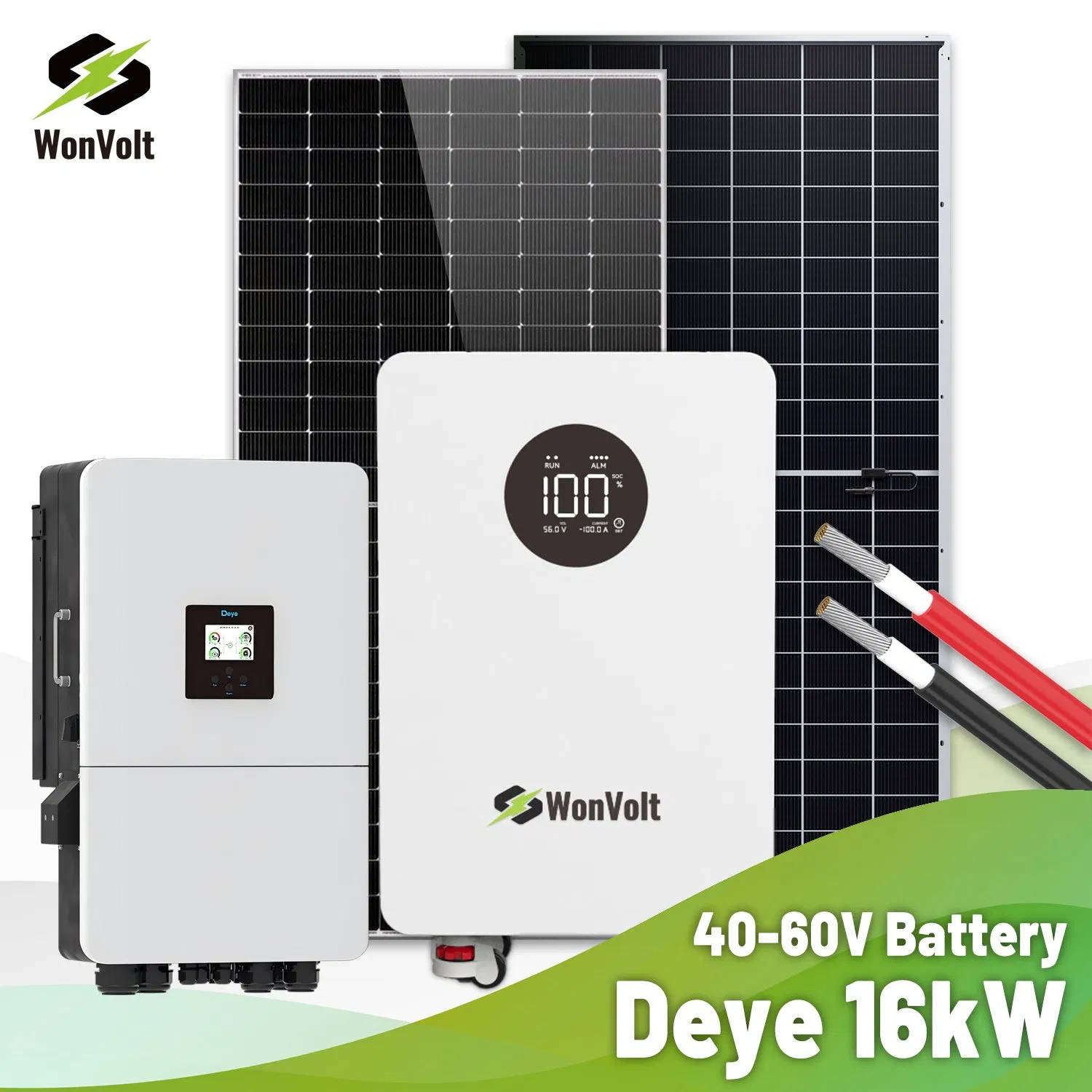 6kw 8kw 10kw 12kw 20kw Home Backup Power System with Solar Storage