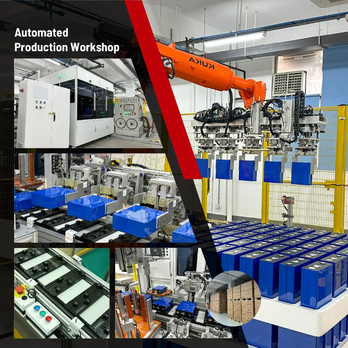 51.2V 100ah Lithium Ion Phosphate Deep Cycle LiFePO4 Battery Pack for Solar Energy Storage