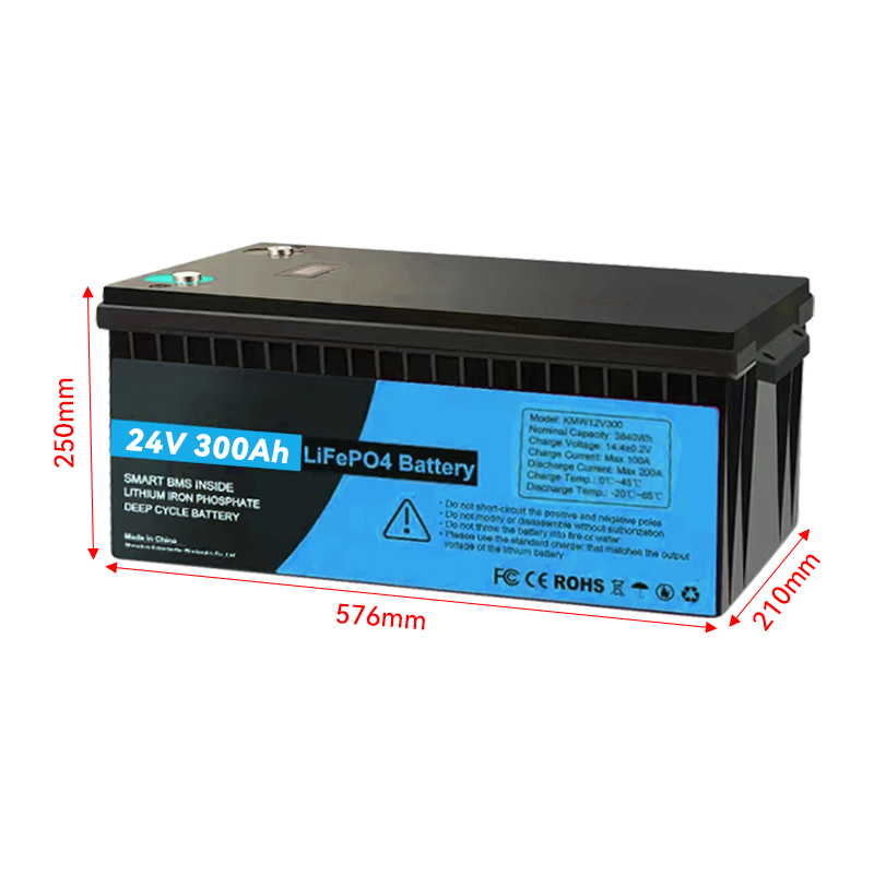 24V 300ah LiFePO4 Battery Solar Storage System 12V/24V/48V Golf Carts Power Lithium Ion Batteries Pack 100ah 200ah 230ah