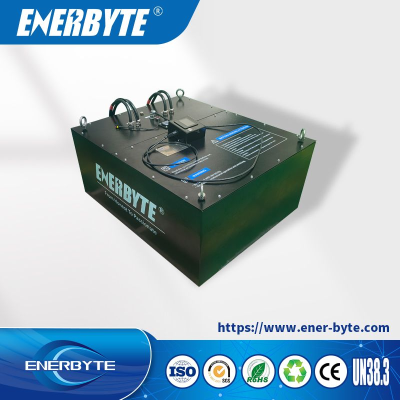 Enerbyte 80V/612ah Lithium /Li-ion /LiFePO4 /Rechargeable Battery for Forklift with CE UL Un38.3 IP65 ISO