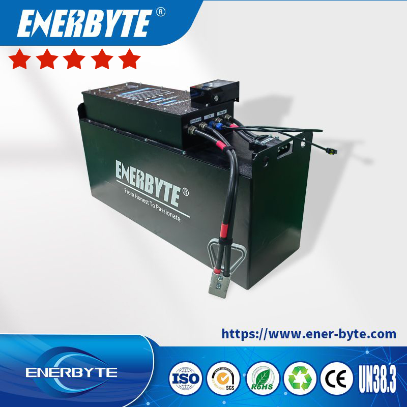 Enerbyte 15360wh Load Capacity Electric Forklift Hydraulic Forklift 24V 36V 48V 80V Lithium Battery Optional with Un38.3