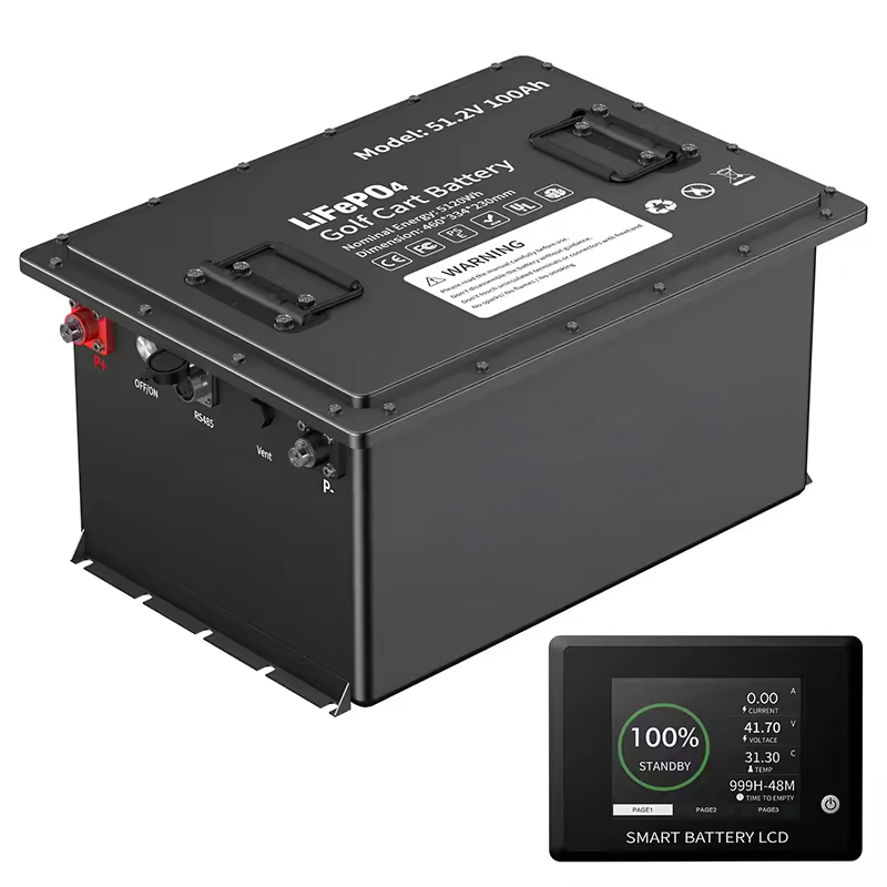 Hot Selling Wholesale 48 Volt Lithium Ion Batterie LiFePO4 Battery 48V 100ah Golf Cart Batteries