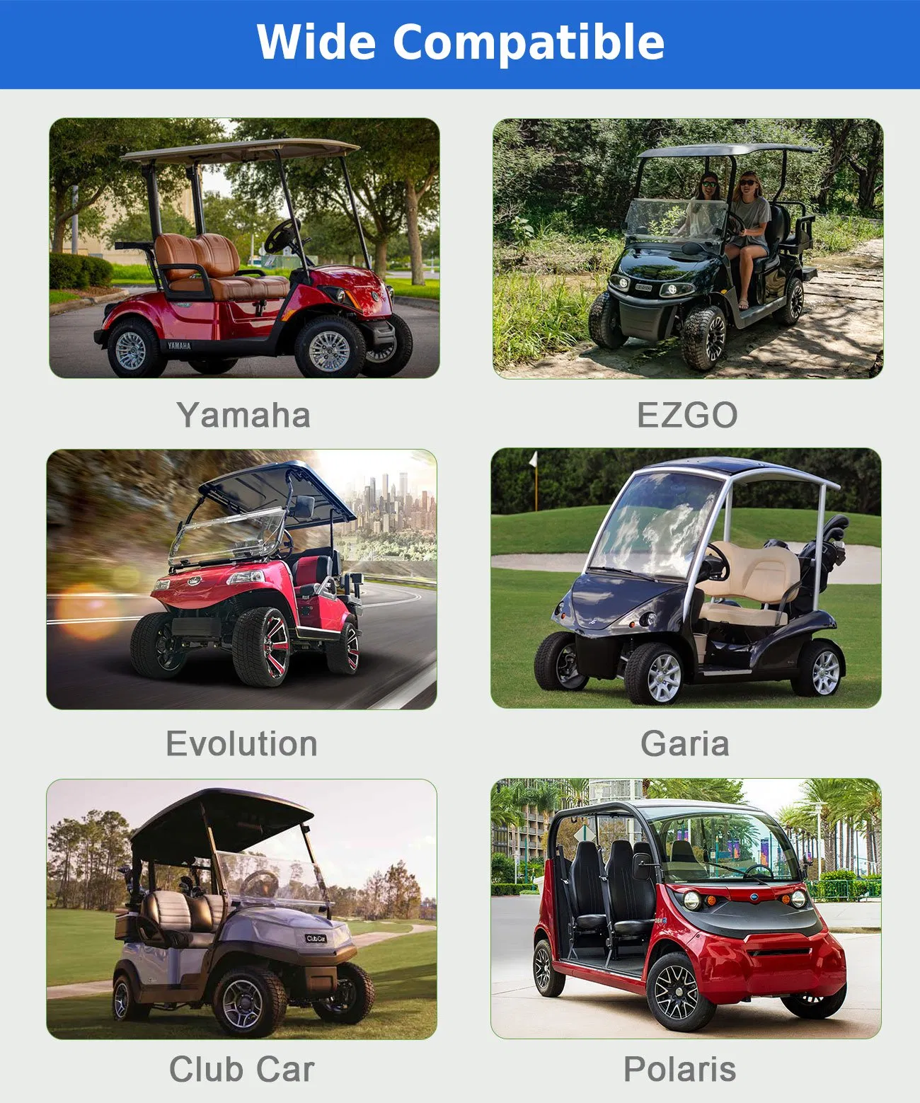 Wholesale 36V 48V 72V 54ah 105ah 150ah 200ah LiFePO4 Golf Cart Battery Lithium Ion Electric Club Car Battery Pack