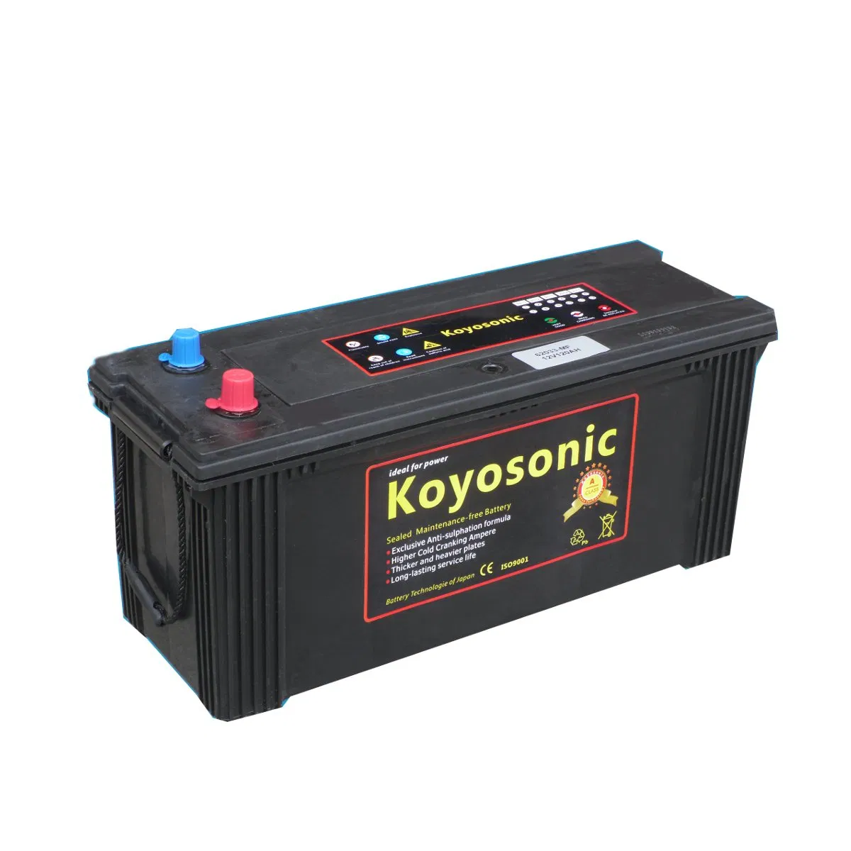 Heavy Duty 12V 200ah Maintenance Free Truck Battery Forklift Battery