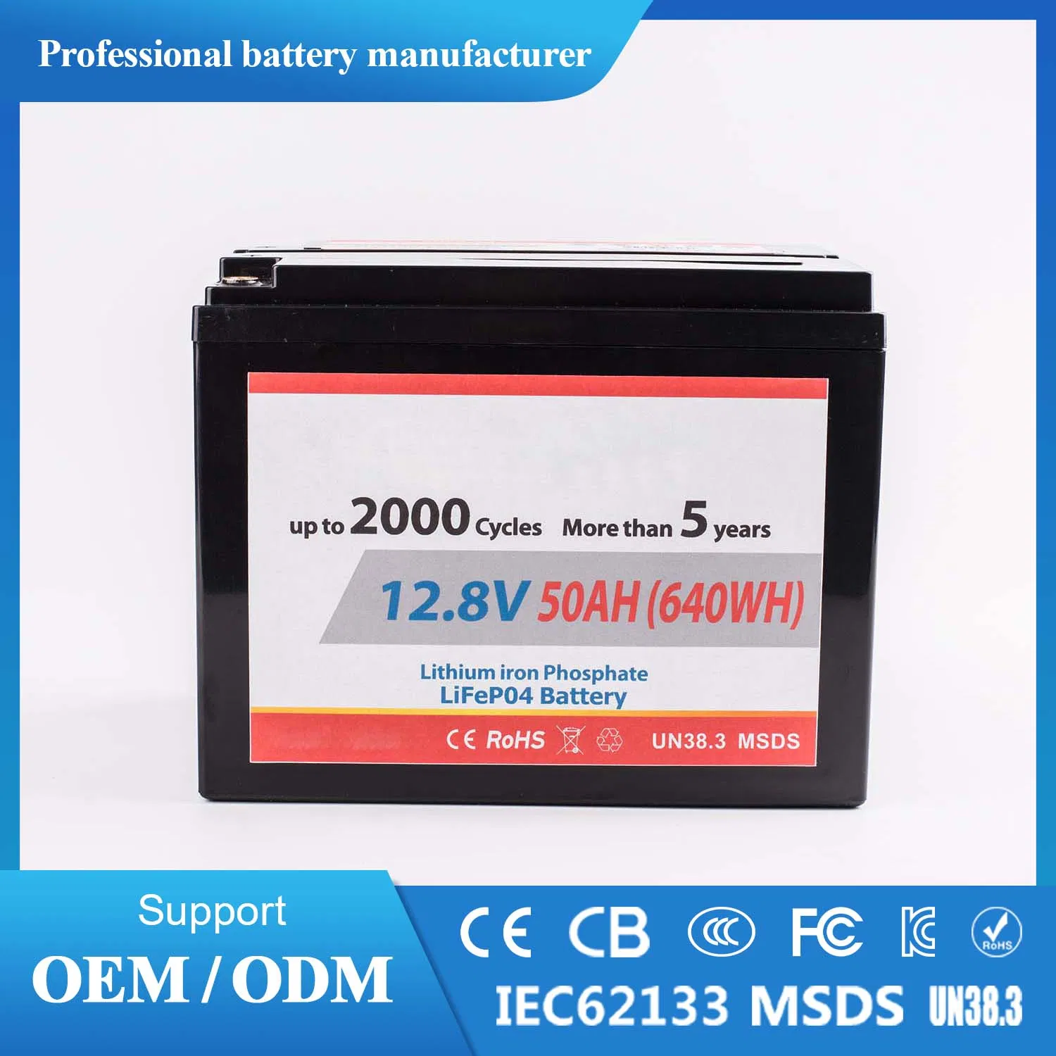 50ah off-Grid Battery Pack for Camping and Home Applications