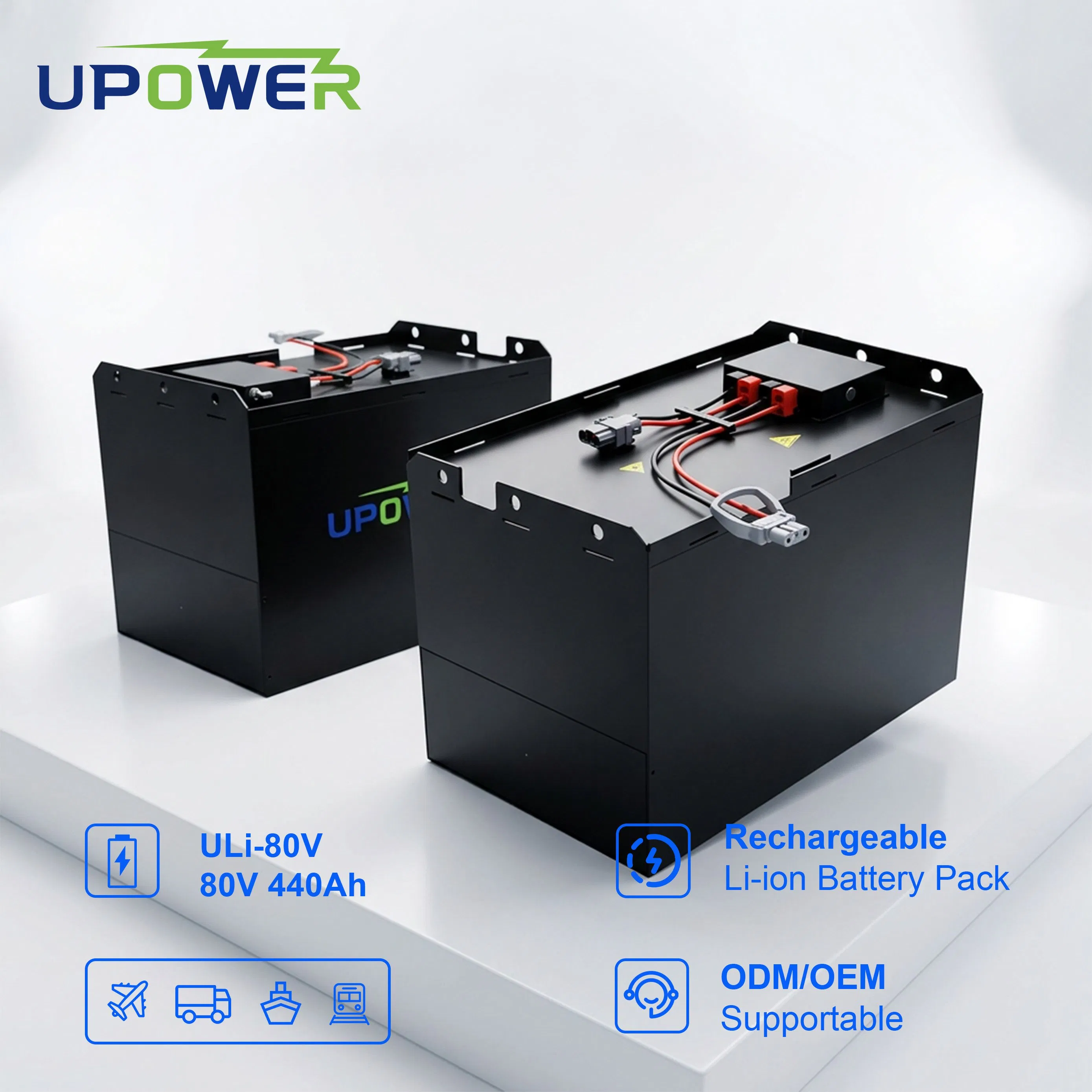 Uli High-Performance 80V 440ah LiFePO4 Lithium Battery for Forklifts