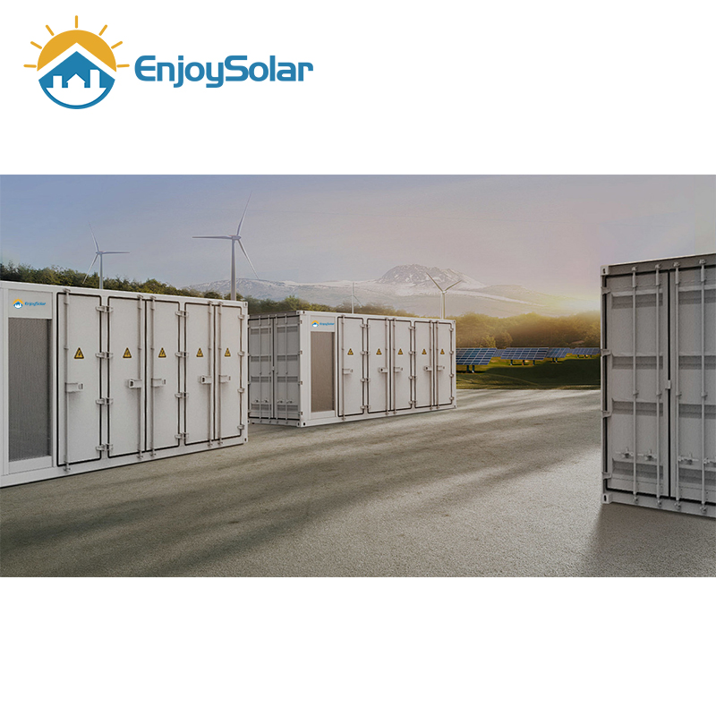 Enjoy Solar Customized Lithium Integrated Solar Ess Container Energy Storage System for High Voltage 2MW/4mwh Lithium Titanate Batteries
