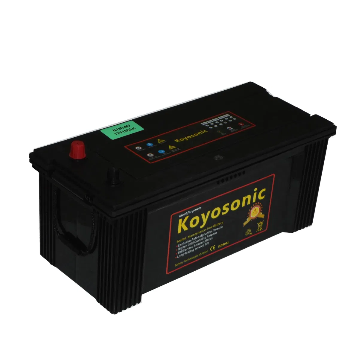Bci Standard 4D Truck Battery 12V 160ah Heavy Duty Sealed Maintenance Free Bus Battery Forklift Super Power Toyama Truck Battery for Toyota Commmercial Vehicles