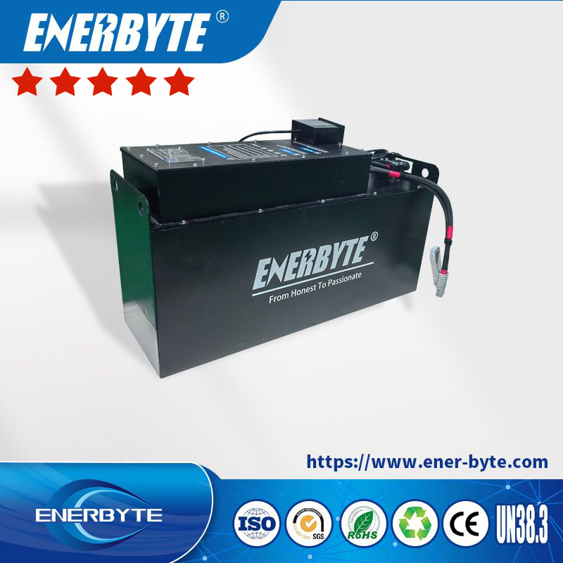 Enerbyte 15360wh Load Capacity Electric Forklift Hydraulic Forklift 24V 36V 48V 80V Lithium Battery Optional with Un38.3