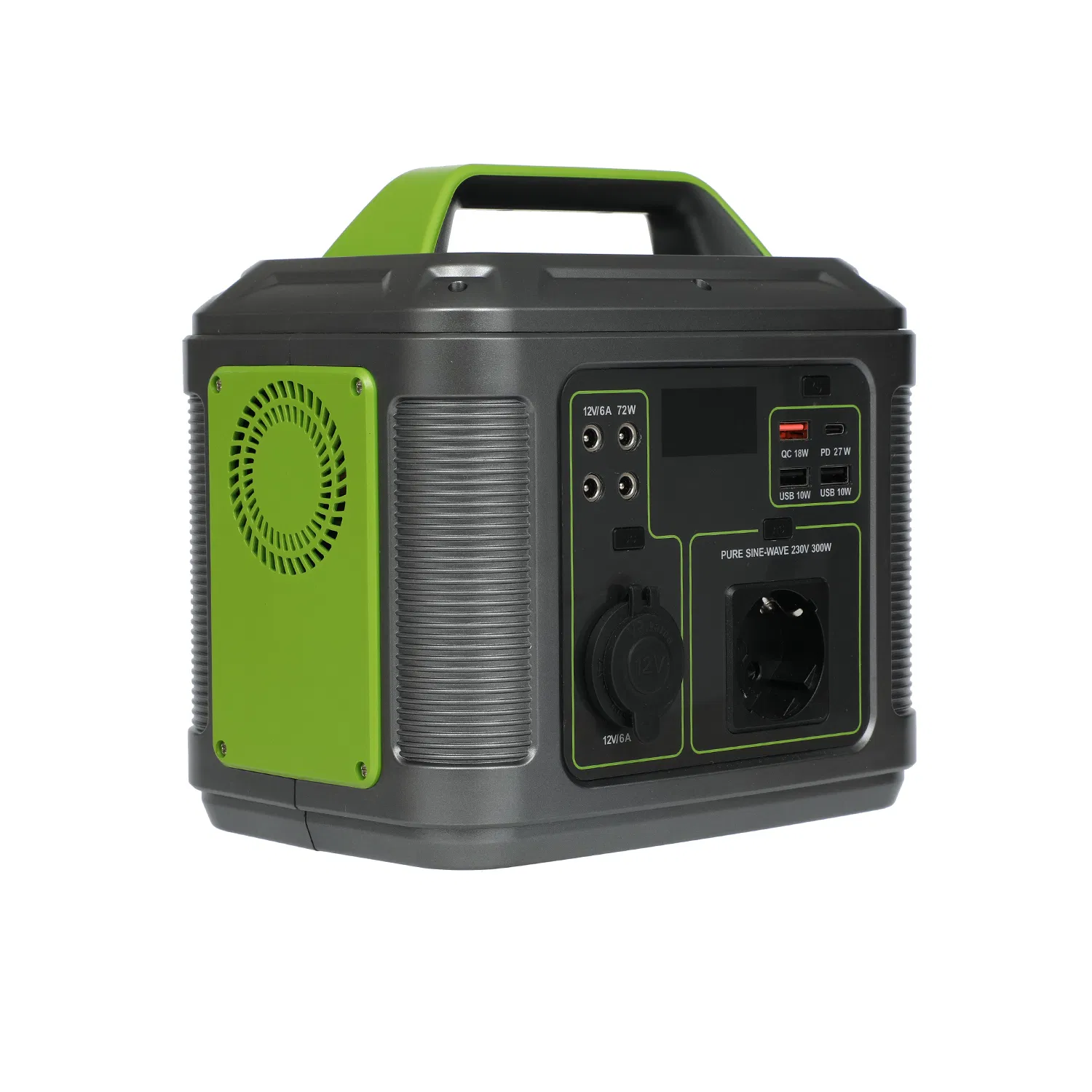 296wh Battery Residential Energy Storage System 300W Solar Lithium Battery Home Portable Power Station