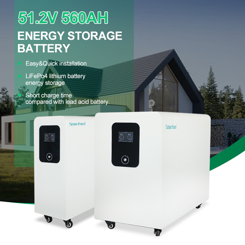 High Voltage Stackable Solar Energy Storage Lithium Lon Batteries 48V 280ah 560ah Battery Pack