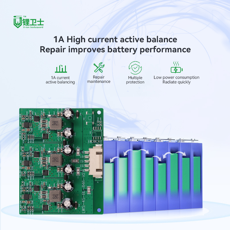 BMS Battery Management System Smart Protection Circuit Board Lithium Battery BMS 4s 12V LiFePO4