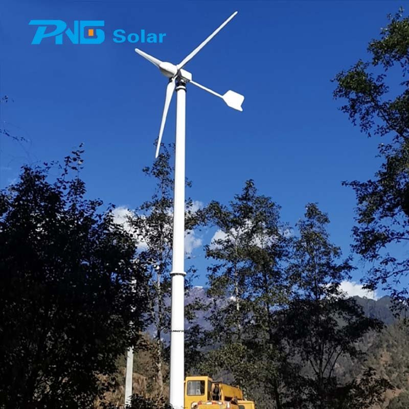 Solar Wind Hybrid 3kw Solar PV Panel Power Renewable Energy System with Battery Backup Storage