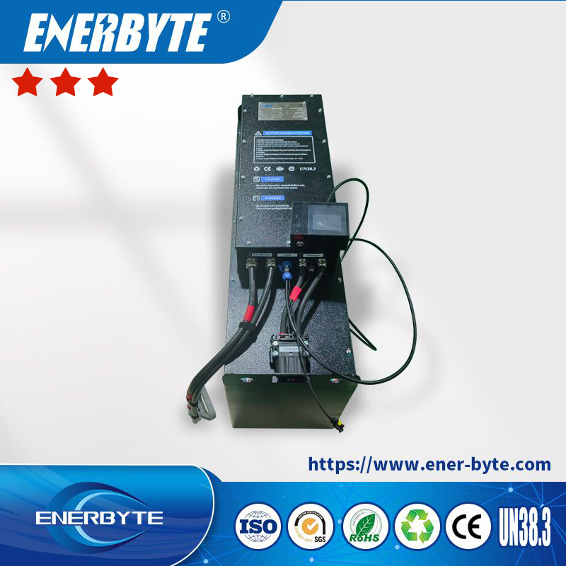 Enby 51.2V300ah Load Capacity Electric Forklift Hydraulic Forklift 24V 36V 48V 80V Lithium Battery Optional with CE