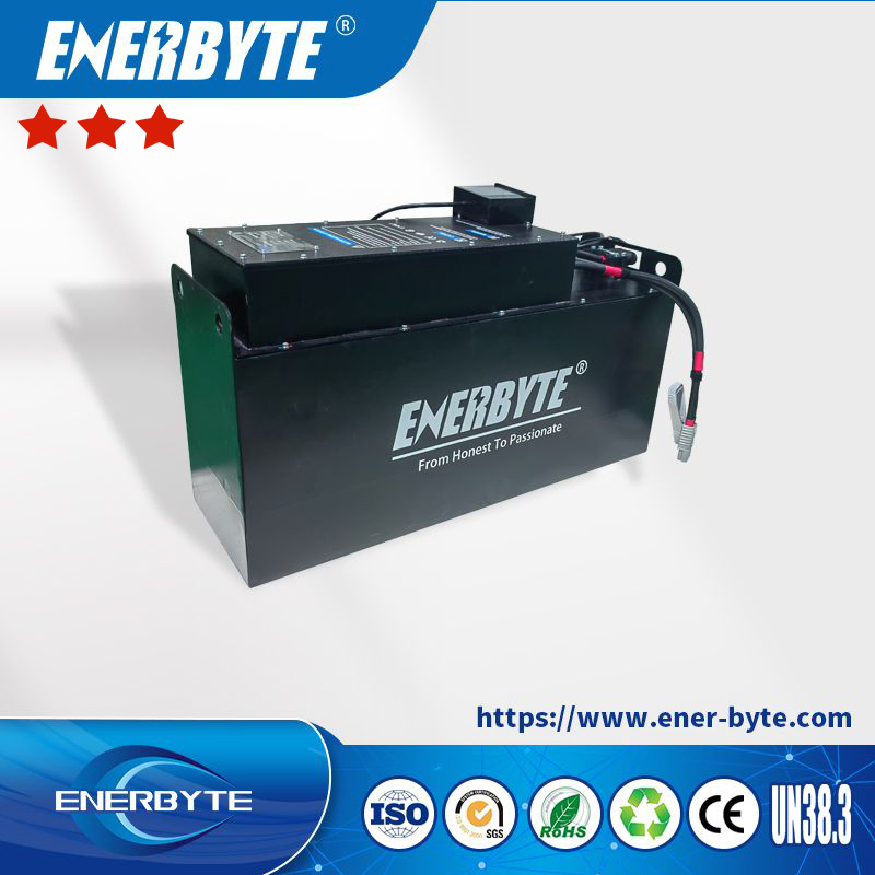 Enby 51.2V300ah Load Capacity Electric Forklift Hydraulic Forklift 24V 36V 48V 80V Lithium Battery Optional with CE