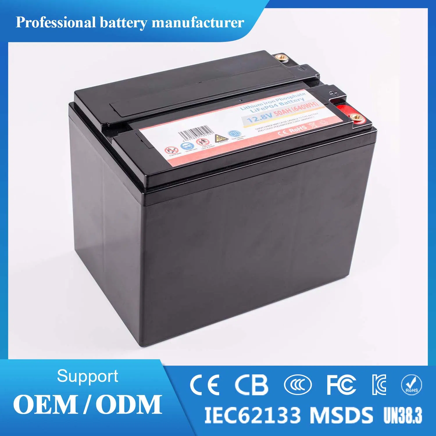 50ah off-Grid Battery Pack for Camping and Home Applications