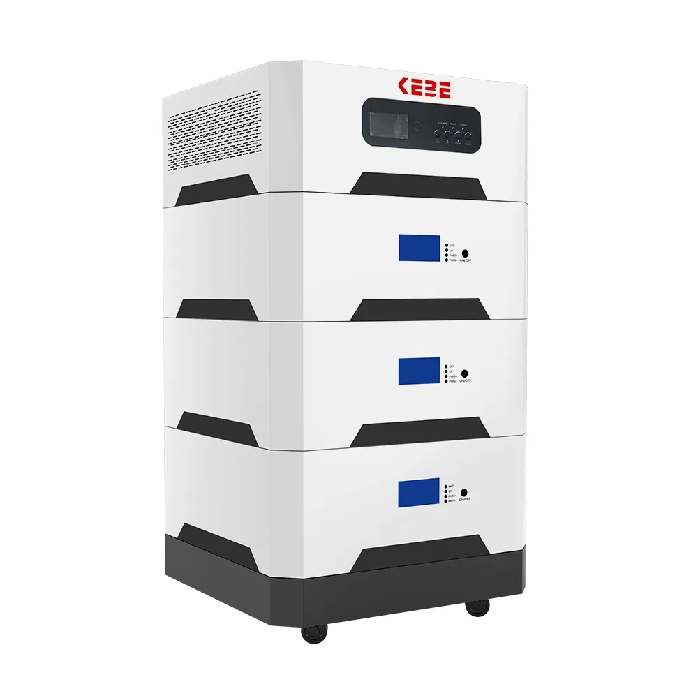 5kw Inverter and 15kwh Colourful Stackable Residential off-Grid Lithium Battery Solar Energy Storage All-in-One System