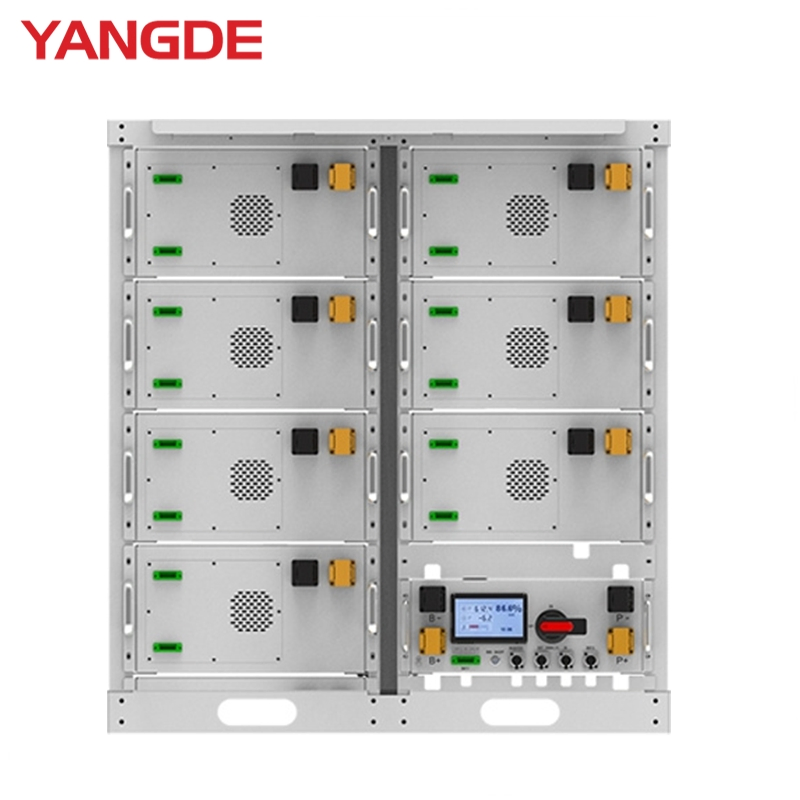 Yangde 100kwh High-Voltage Lithium Battery Cluster Energy Storage System with CE