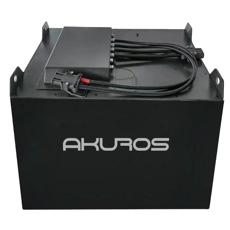 Akuros Forklift Lithium Battery 36V 48V 80V 460ah 628ah Forklift Battery Charger High Capacity LiFePO4 Electric Forklift Batteries for Forklift Applications