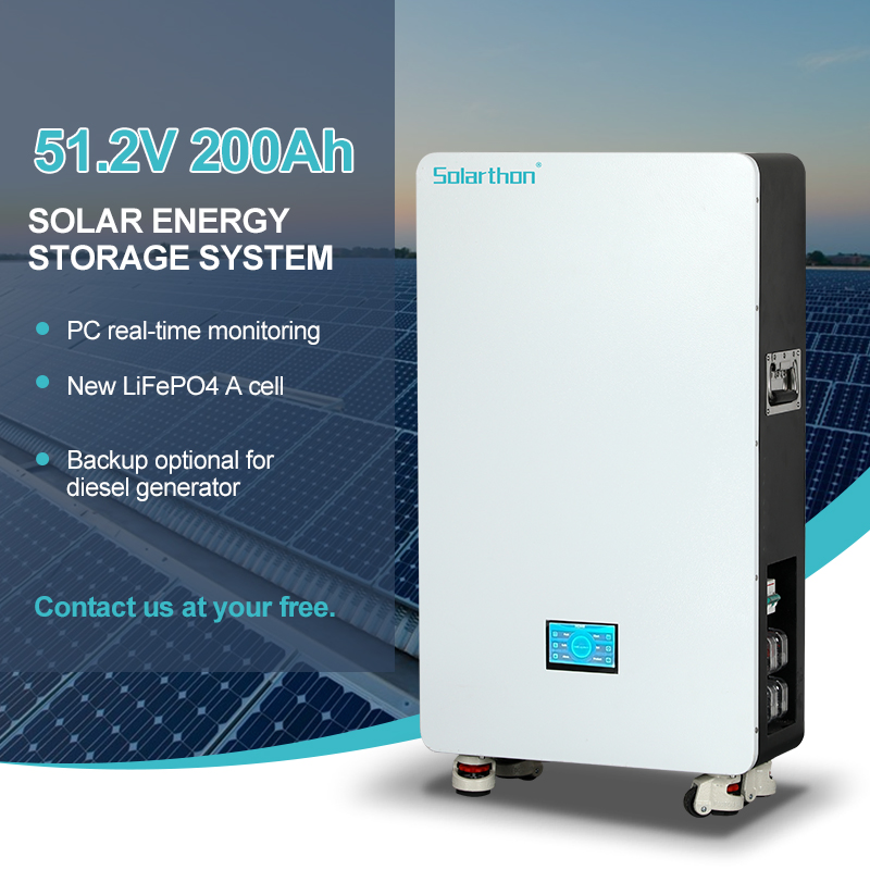 High-Capacity Residential Energy Storage System for Modern Homes