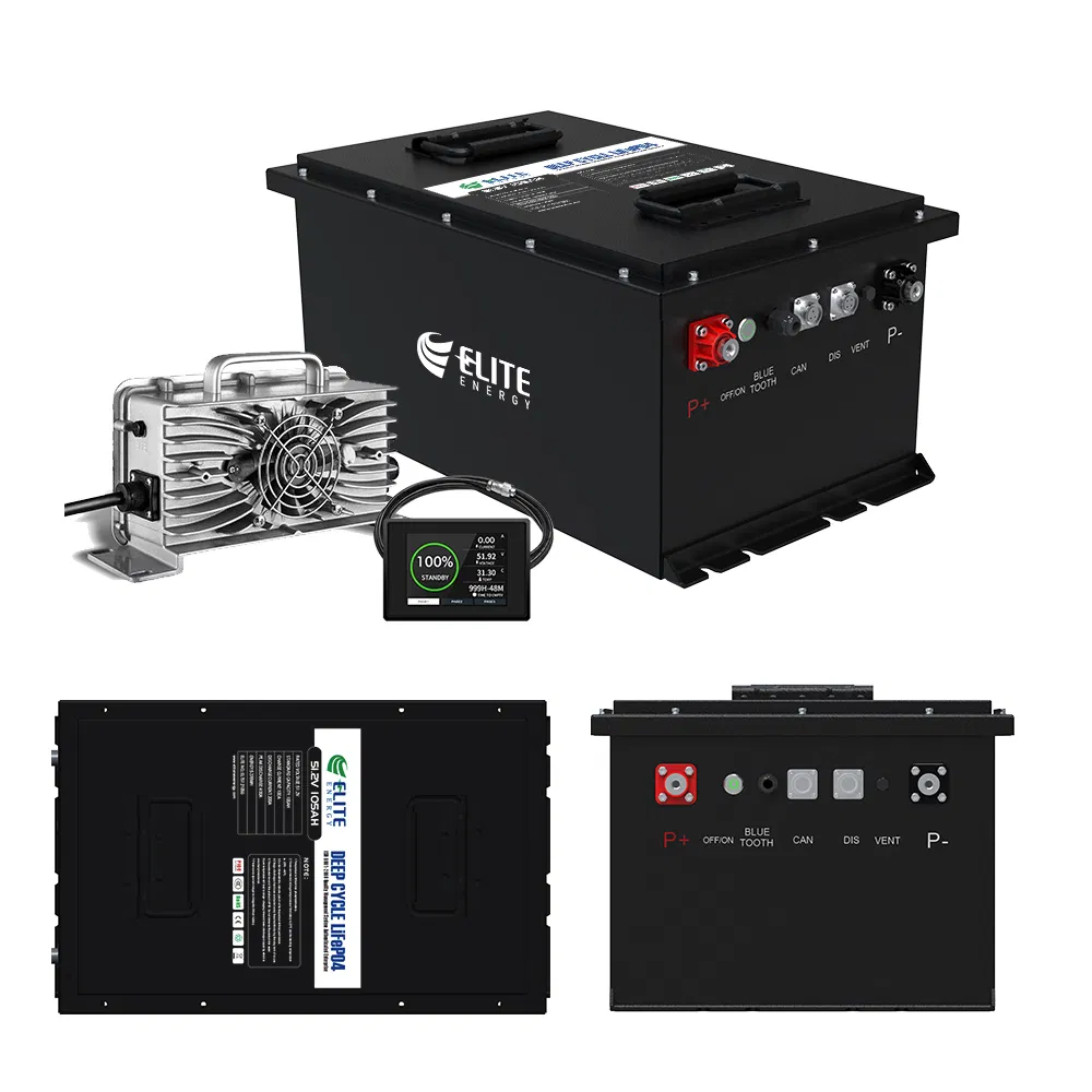 Wholesale 36V 48V 72V 54ah 105ah 150ah 200ah LiFePO4 Golf Cart Battery Lithium Ion Electric Club Car Battery Pack